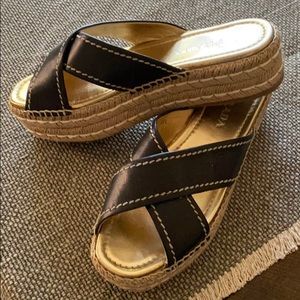 Prada wedge sandals